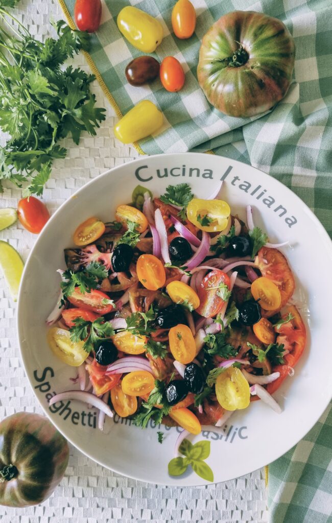 Ensalada De Tomates Cocinando Con Neus