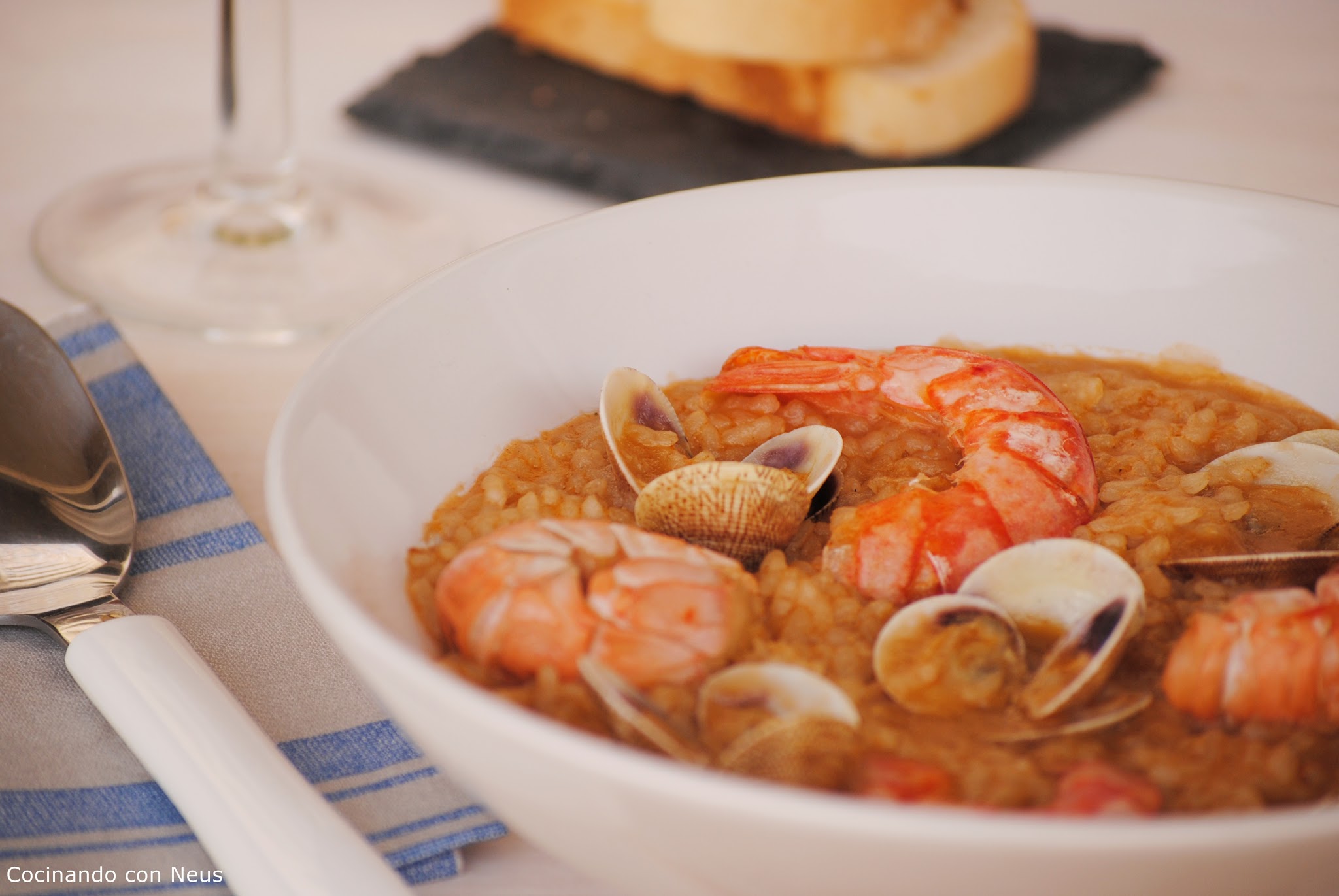 Arroz de marisco con Thermomix