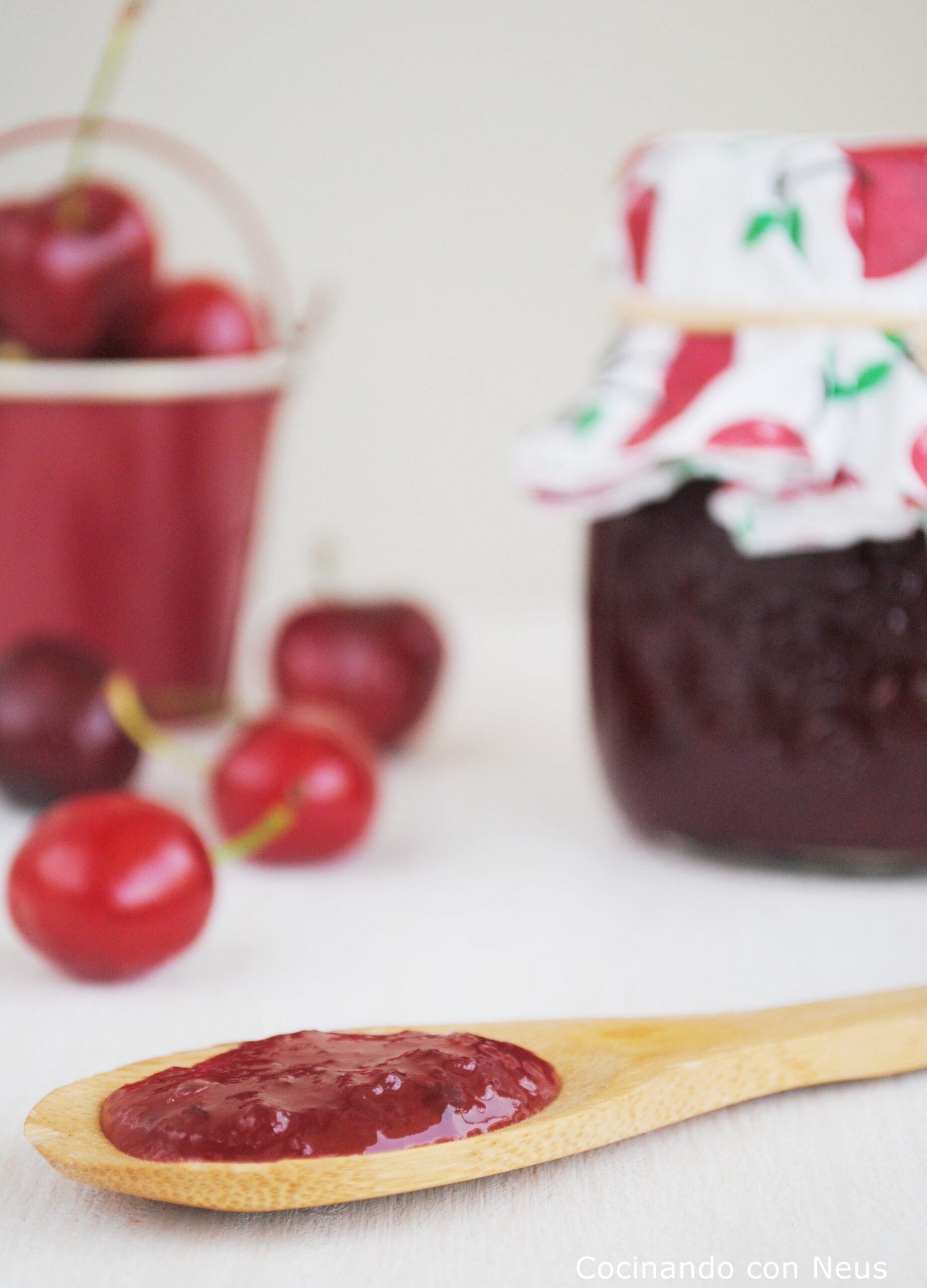 Mermelada de cerezas con Thermomix