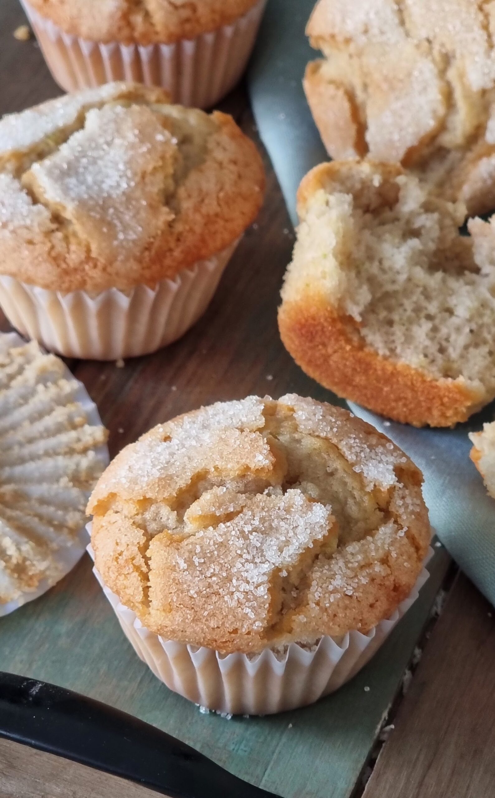 Magdalenas lima limón