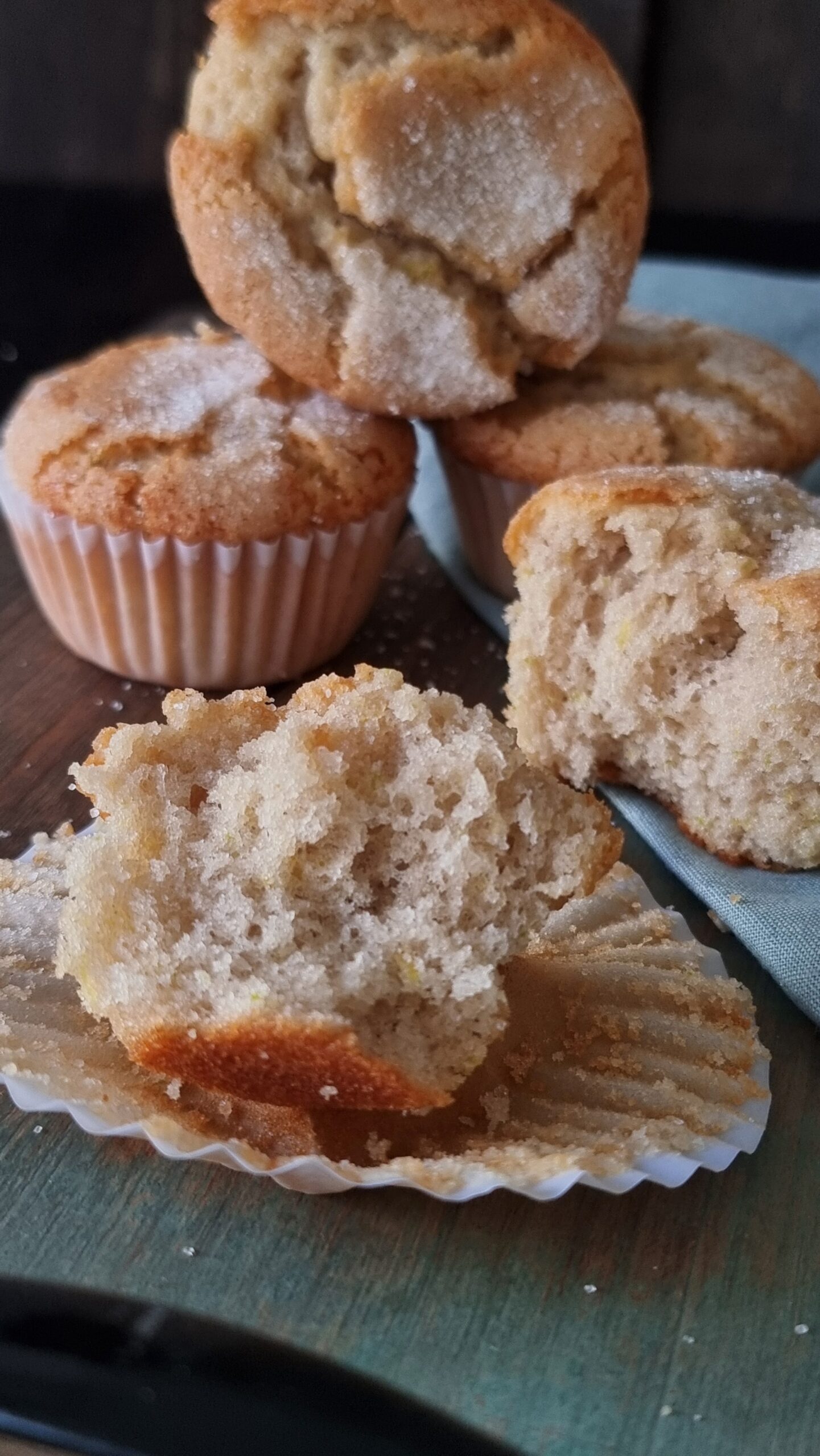 Magdalenas lima limón