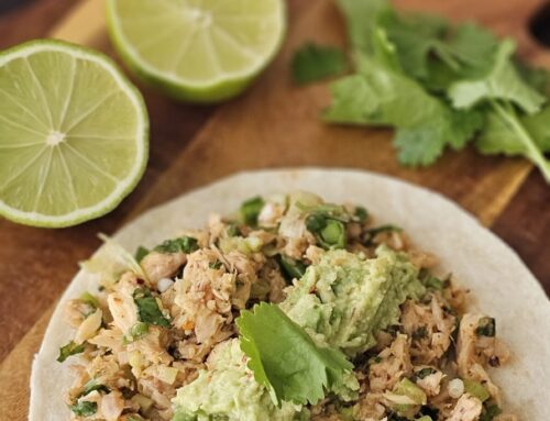 🌮 Tacos de atún con aguacate: rápidos, frescos y llenos de sabor